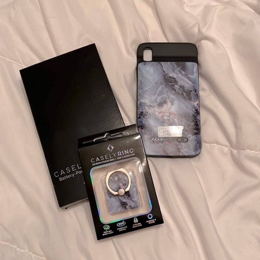 Casely iPhone battery charging case & Phone ring
